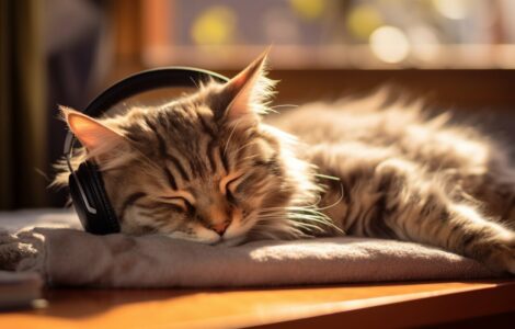 Les effets de la musique apaisante sur les chats