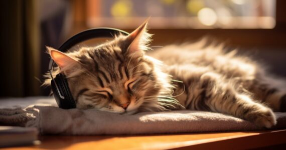Les effets de la musique apaisante sur les chats