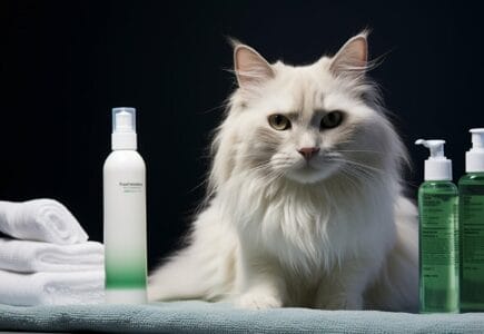 Les étapes pour nettoyer les yeux d'un chat