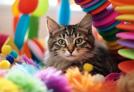 Les jeux pour chats à faire soi-même