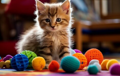 Les jeux pour faciliter la socialisation du chaton