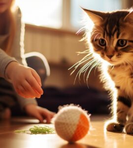 Les jeux pour renforcer le lien avec votre chat