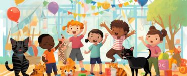 Les jeux sécurisés entre enfants et chats