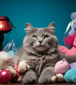 Les jouets apaisants pour chats stressés