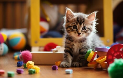 Les jouets faits maison pour chats : idées et précautions