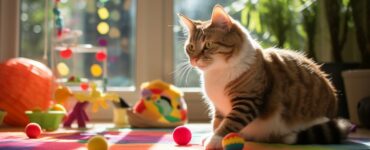 Les jouets interactifs pour chats