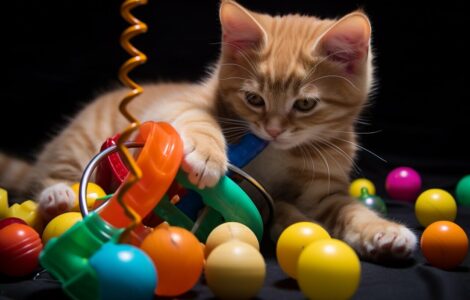 Les jouets sonores pour chats : avantages et précautions