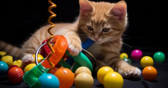 Les jouets sonores pour chats : avantages et précautions