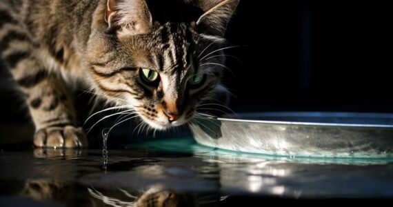 Les matériaux à éviter pour les bols d'eau des chats