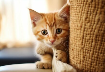 Les matériaux préférés des chats pour griffer