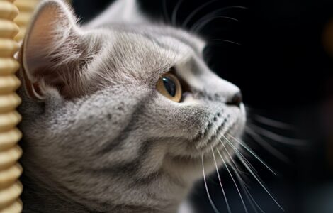 Les oreilles distinctives du chat Scottish Fold