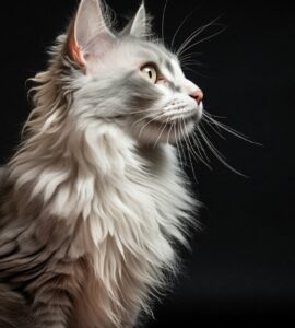Les oreilles pendantes du chat American Curl