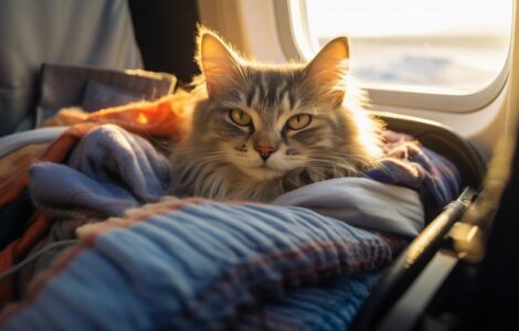 Les précautions à prendre lors d'un voyage en avion avec un chat