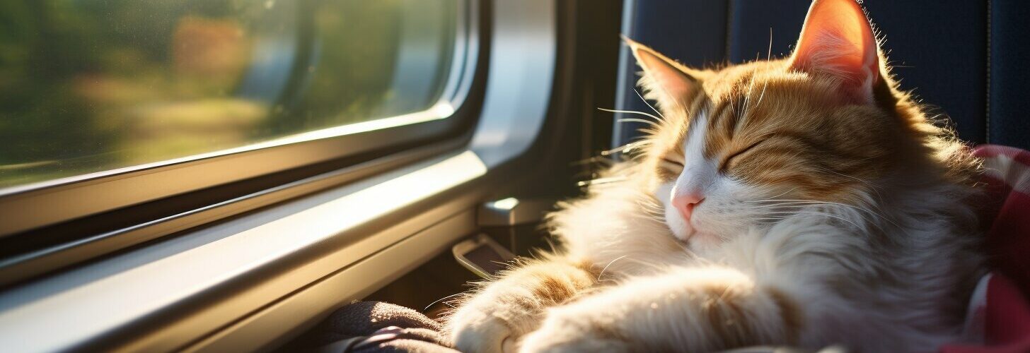 Les précautions pour voyager en train avec un chat