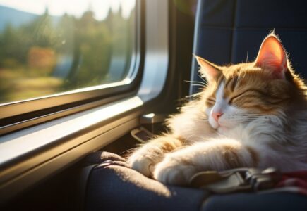 Les précautions pour voyager en train avec un chat