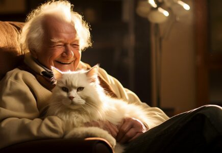Les races de chats recommandées pour les personnes âgées