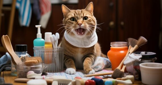 Les soins dentaires quotidiens pour chats