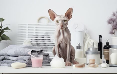 Les soins spécifiques pour un chat Sphynx