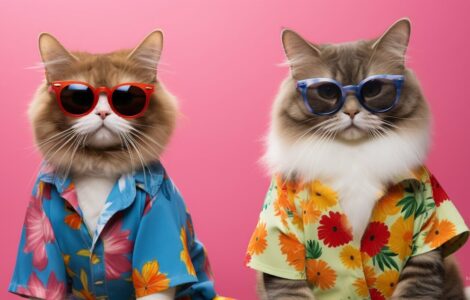 Les tendances en matière de vêtements pour chats pour l'été