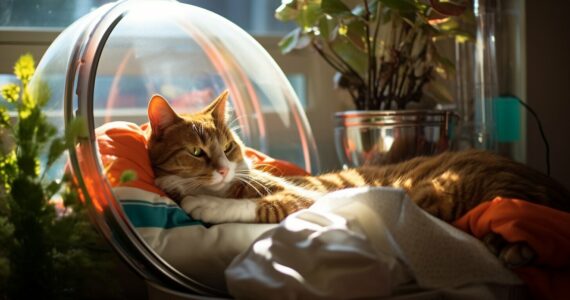 Les vêtements protecteurs pour les chats après une chirurgie