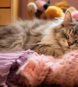 L'importance de la sieste dans la routine du chat