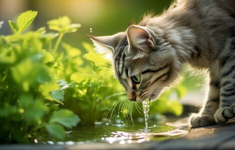 L'importance de l'eau filtrée pour les chats