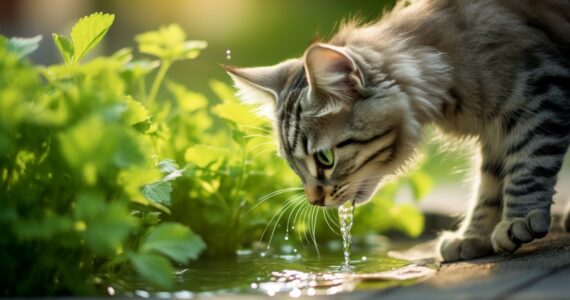 L'importance de l'eau filtrée pour les chats