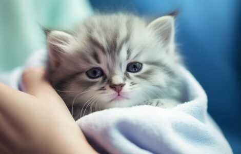 L'importance des premiers soins pour un chaton