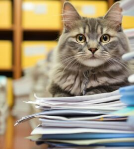 L'importance du carnet de santé du chat