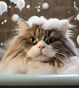 L'importance du shampoing adapté pour les bains de chat