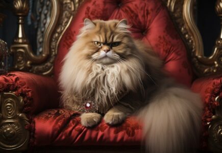 L'influence du chat Persan dans l'histoire royale