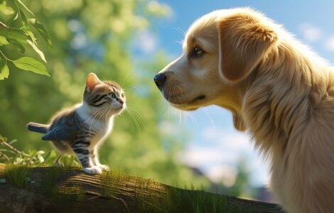 L'introduction de votre chaton à d'autres animaux