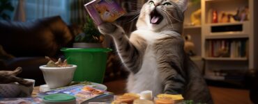 L'utilisation des jouets à herbe à chat