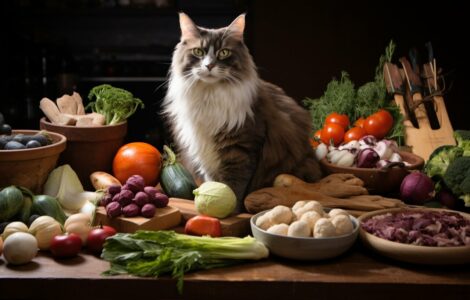 Nutrition adaptée aux chats seniors