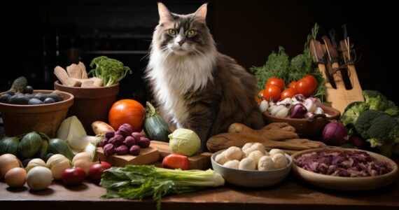 Nutrition adaptée aux chats seniors