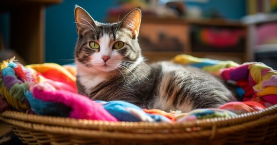 Paniers pour chats : choisir entre mousse et rembourrage
