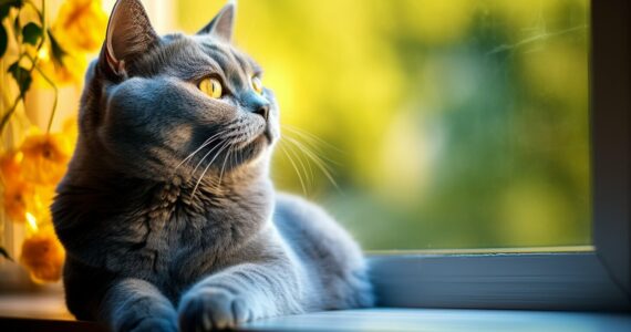 Pourquoi le chat Chartreux est-il si tranquille?