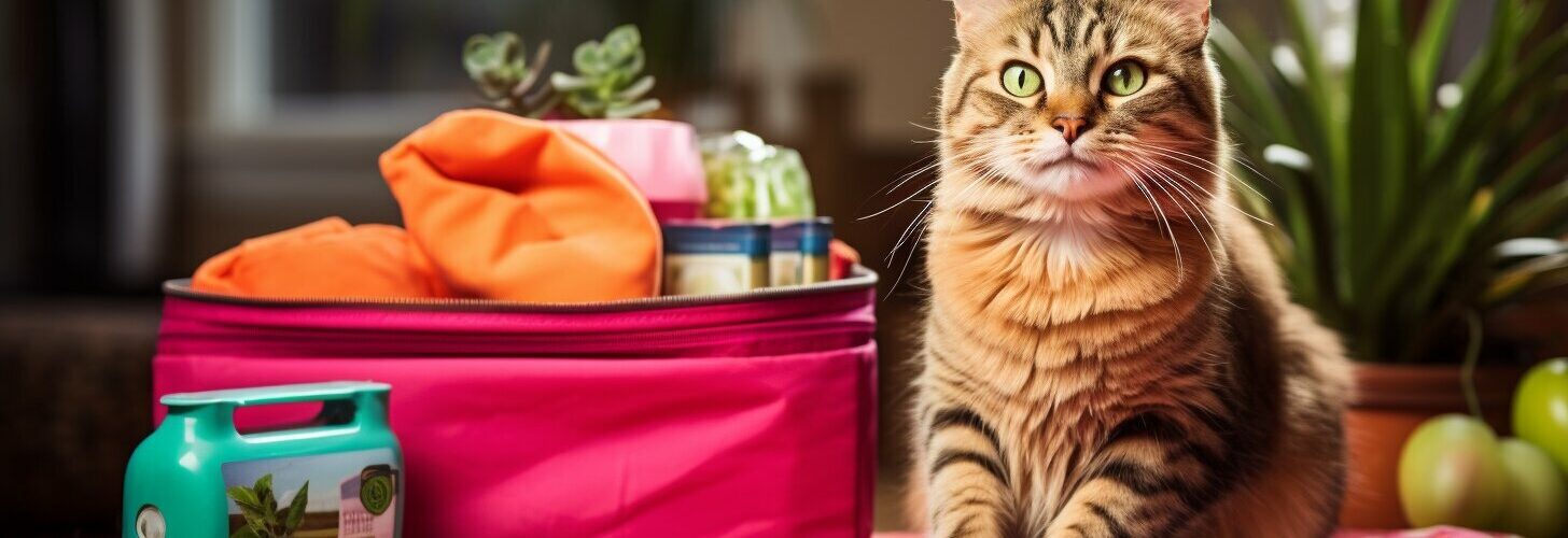 Préparer un kit de voyage pour votre chat