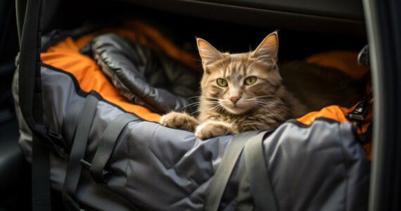 Préparer votre chat pour les voyages en voiture