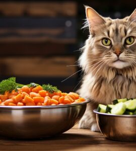 Régimes pour chats avec problèmes digestifs