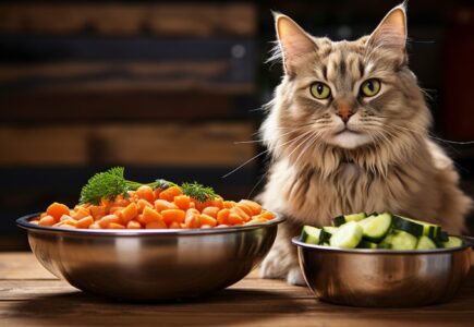 Régimes pour chats avec problèmes digestifs