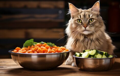 Régimes pour chats avec problèmes digestifs