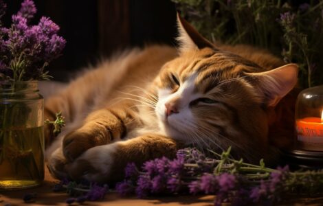 Remèdes naturels pour l'anxiété des chats