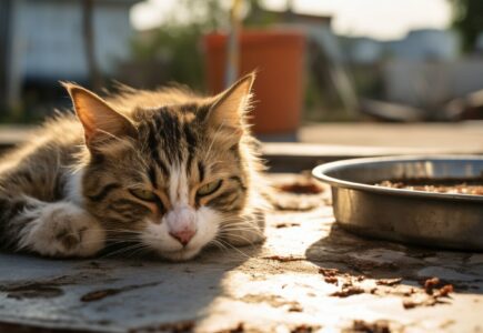 Signes de déshydratation chez les chats