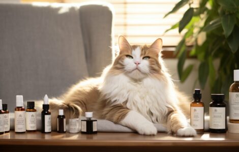 Suppléments pour chats âgés
