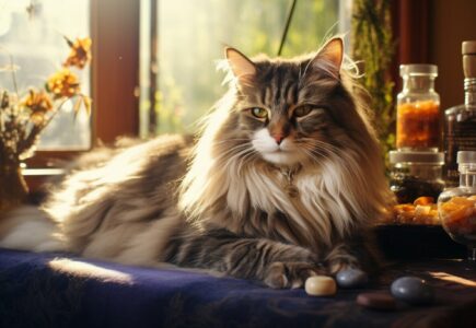 Suppléments pour chats avec arthrite