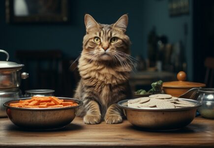 Transition alimentaire pour un chat adulte adopté