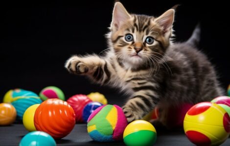 Utiliser des jouets dans l'éducation du chat