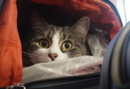 Voyager en avion avec un chat : cabine vs soute