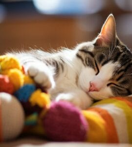 chat petite taille